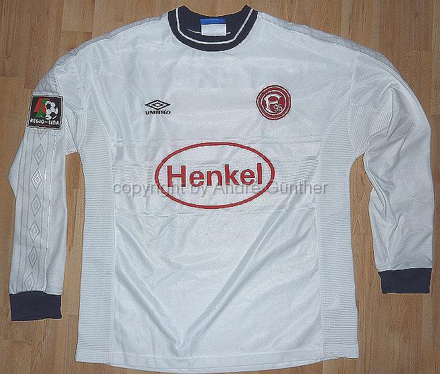 P1150793.JPG - 1999-00 Henkel #25 Sesterhenn Matchworn Trikot Regionalliga  Auswärts-Trikot