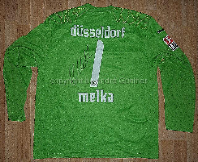 P1150885.JPG - 2008-09 SK #1 Melka Matchworn Torwart - Trikot grün